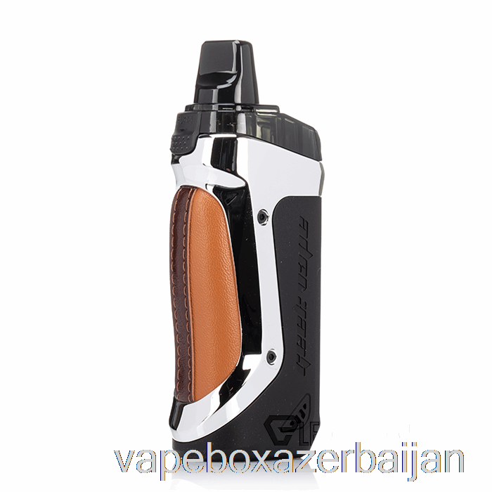 Vape Box Azerbaijan Geek Vape AEGIS BOOST 40W Pod Mod Kit Luxury Edition - Silver